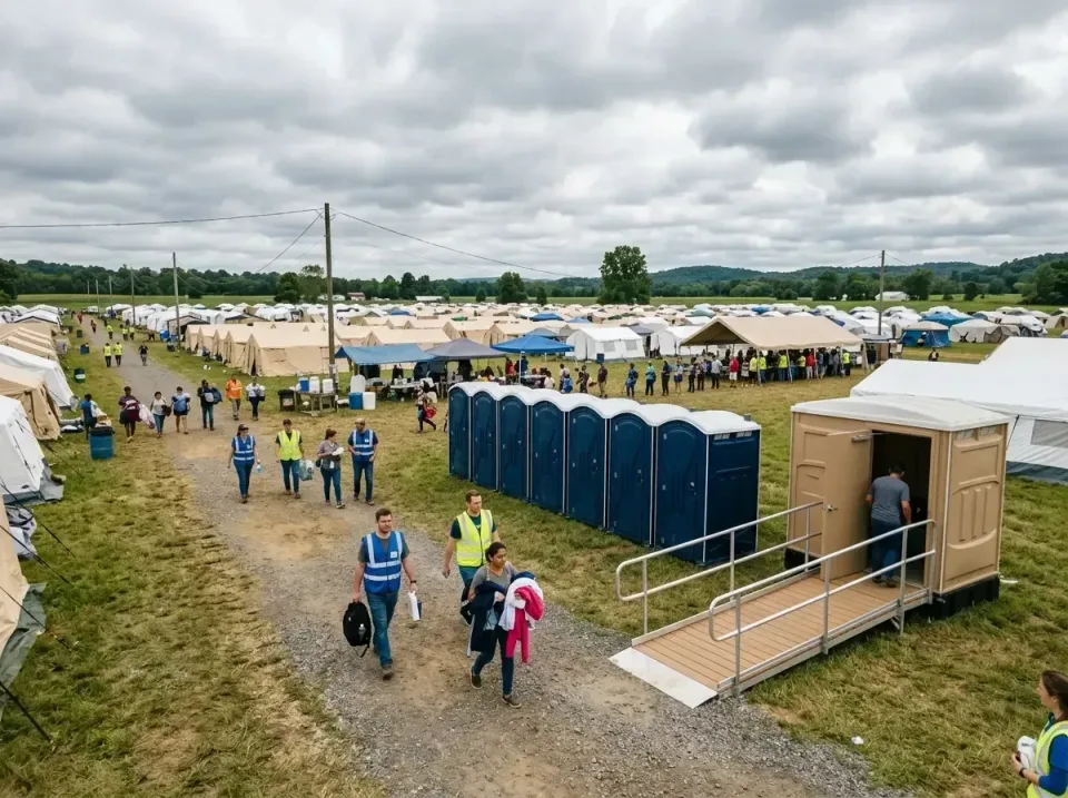 disaster-relief-camp-restrooms-010 — frequently asked questions, Dumpster & Portable Bathrooms Rental in Monroe Manor, NJ